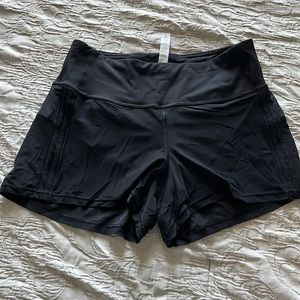 Lululemon athletic shorts size 4 in black